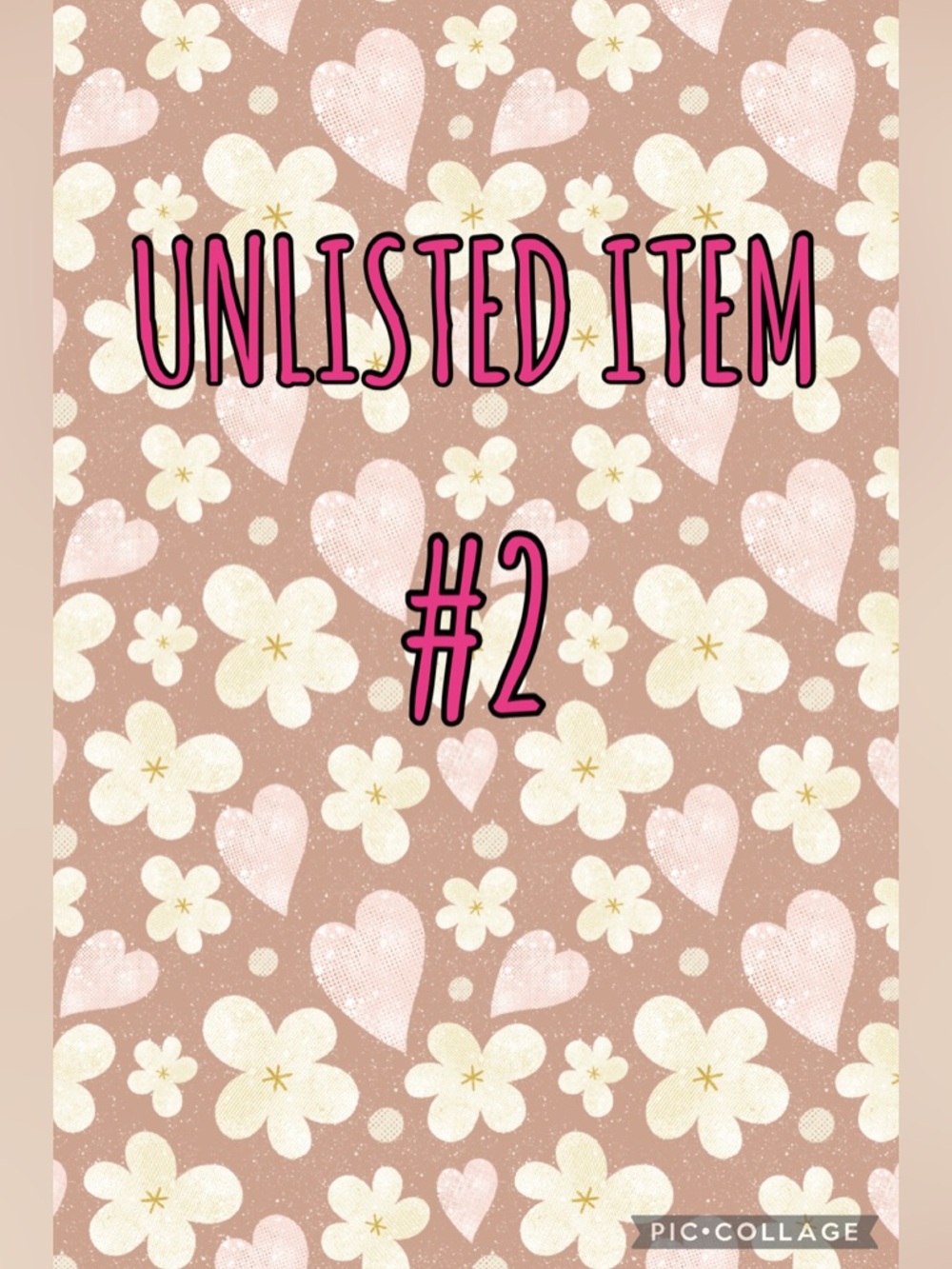 Unlisted Item